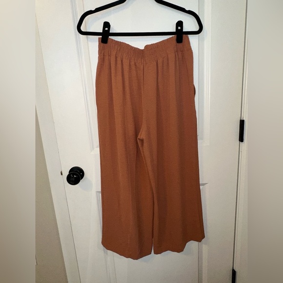 Women's Nine West High Rise Wide-Leg Crop Pants - Picture 9 of 11